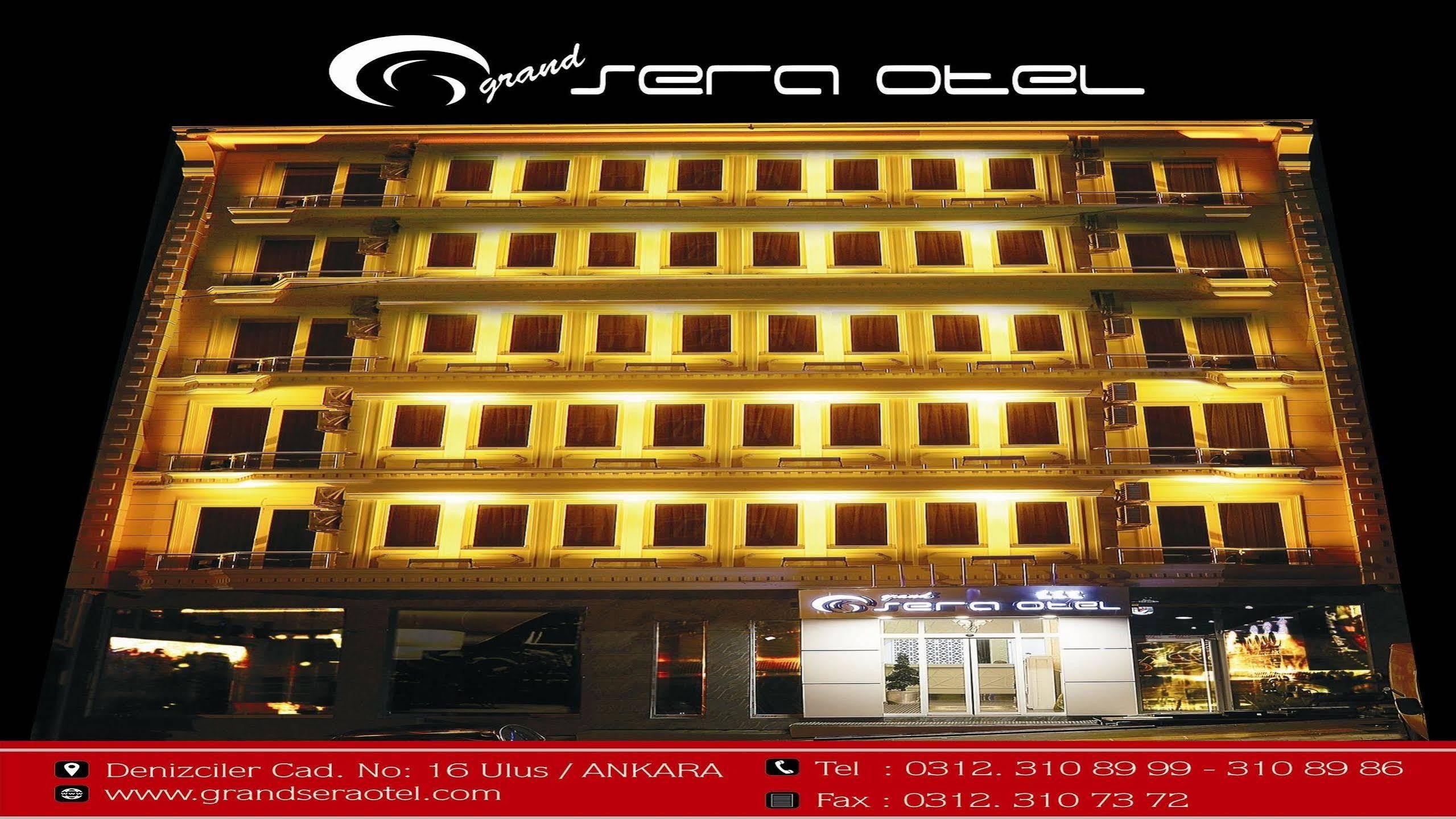 Grand Sera Hotel Ankara Zewnętrze zdjęcie